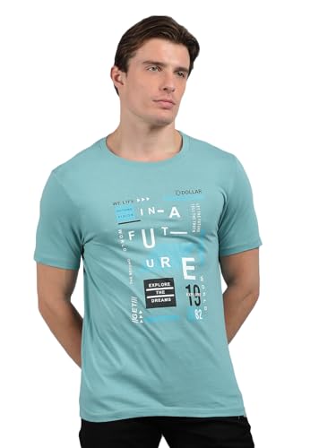 Image of Dollar Pack of 1 Cotton Printed Men Tshirt