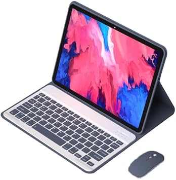 Tablet Keyboard Case for Xiaomi Pad 6/Mi Pad 6 Pro 11 inch 2023 Case with Keyboard and Mouse,Detachable BT Wireless Tablet Keyboard English Layout Lavender Gray
