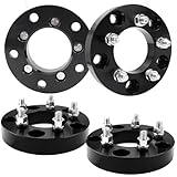 EZISOE 5x5.5 to 5x4.5 Wheel Adapters, 1.25 Inch 5x139.7 to 5x114.3 Wheel Adapters 88mm hub core with 12x1.5 Studs