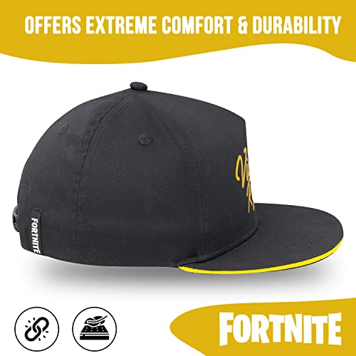 Image of Fortnite Baseball Cap for Boys, Quality Made Boys Hat and Fitted Cap, Flatbrim Baseball Hat with Sleek Design