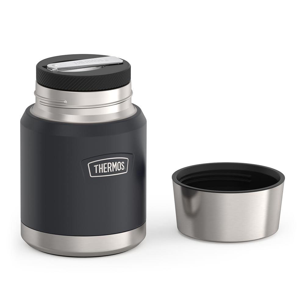 Thermos Icon Contenitore Termico Alimenti Acciaio Inox 470ml Granito