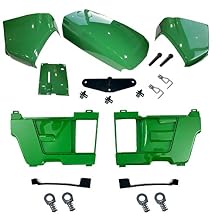 Hood/Fuel Door Kit/PanelsLH&RH/Catch/Cowl & Cover fits John Deere 4200 4300 4400