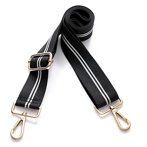 Image of S-Jacorry Purse Strap Replacement Crossbody Wide Shoulder Strap Adjustable Canvas Straps Handbag Strap Replacement Belts