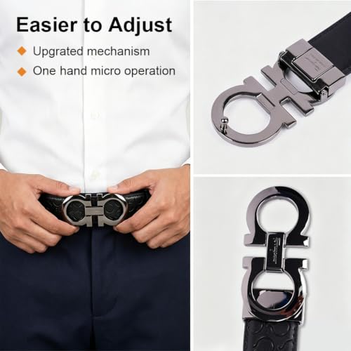 Image of GUSTAVE Belts for Men Western Cowboy PU Leather Men Belt Waist Engraved Waist Belts for Jeans 120cm /47in