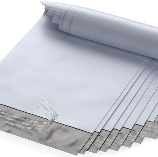 5" x 7" Poly Mailer Envelopes - 200 Count, Self Seal White Plastic Mailing Bags with Adhesive Strip, 2.5 Mil Thick, Waterprrof & Tear/Puncture Proof Unpadded Shipping Mailers - GPI - Image 9