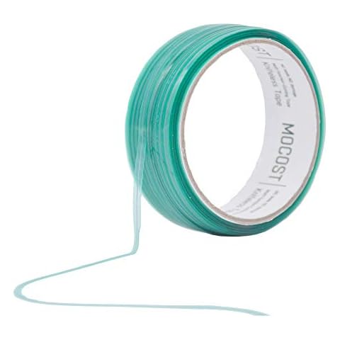 MOCOST Films Cutting Tape No-Knife Cutting Tape Finish Line Design Line Vinyl Wrap Cutting Vinyl Wrap Edge Cutting Detailer Tape 5m / 16ft (Roll) Cover