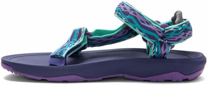 Teva Kid's T Hurricane XLT 2 Sport Sandal, Delmar Sea Glass/Purple, 6