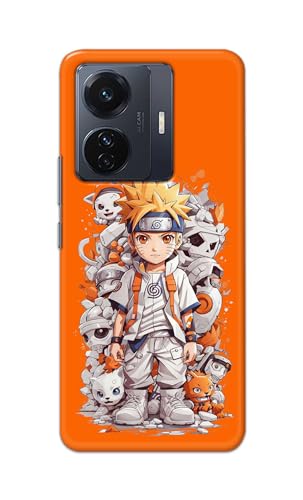 Image of PRINTFIDAA Printed Hard Back Cover Case for Vivo iQOO Z6 Pro 5G | Vivo T1 Pro 5G | Vivo S15e Back Cover (Famous Anime Cartoon Character) -112