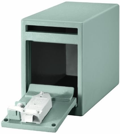 Sentry Safe UC-025K Dual Key Lock Under Counter Safe - 7 L - Key Lock - 8.5" x 6" x 12.3" - Gray