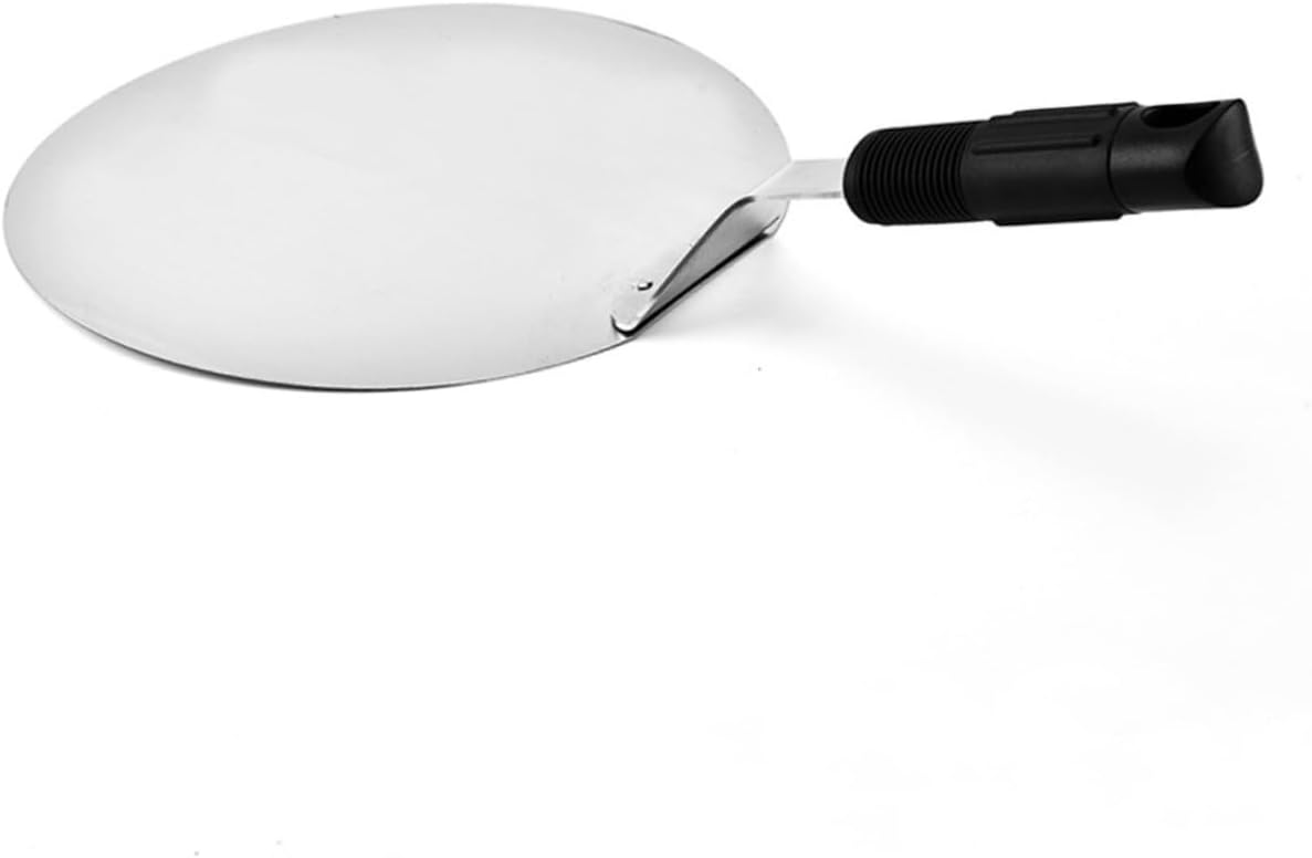 LABRIMP Stainless Steel Pizza Transfer Shovel Pp Handle Versatile Cake Spatula Pizza Server Lifting Tool for Baking Cooking Kitchen Accessory for Pies Tarts and More