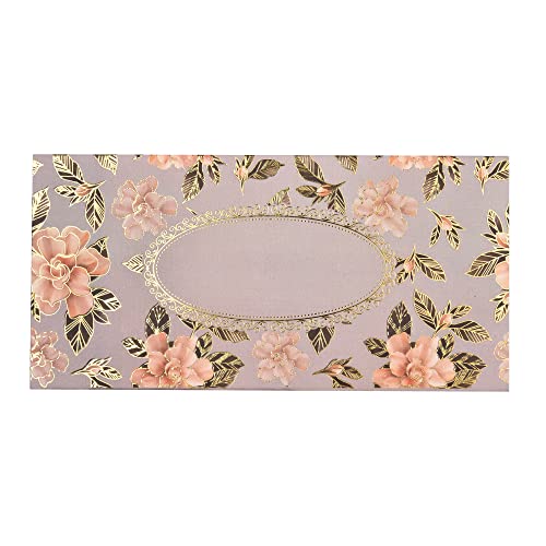 Image of Fonsie cash shagun fancy design envelopes pack of 50 for gifting money on wedding gift, baby shower, shagun, family gatherings(Purple).