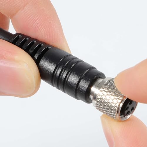 Image of 1852068 MKR-US2-8 Hum 7-Pin Transducer Adapter Cable, Compatible with Humminbird Fish Finder and Minn Kota Universal Sonar 2 (US2) Transducer, Black