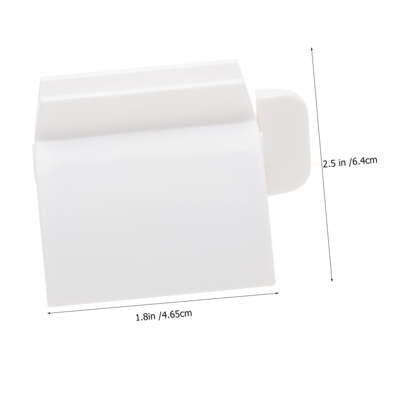 Cabilock Toothpaste Squeezer Kit Rolling Tube Dispenser Automatic Toothpaste Seat Holder Stand White Efficient Money Saver