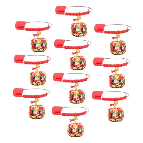 VILLCASE Safe 10pcs Kids Safety Pins Diaper Pins Clothes Anti- Scent Random Color