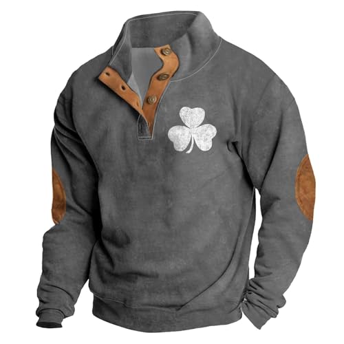 GDGTBNH Ropa Boxeo Sudadera Hombre Cremallera Chaqueta Calefactable Hombre Jersey Navideño Hombre Friki Athletic Bilbao Jersey Hombre Cazadoras Hombre Sudadera con Capucha Hombre Gris L