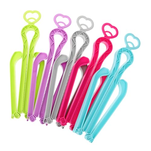 PRETYZOOM Lot de 5 Embauchoirs à Bottes Pliables Multicolores, Plastique Léger, Support Maintien Forme, Femmes, Rangement Maison Organisé, Semelles Intérieures Intégrées