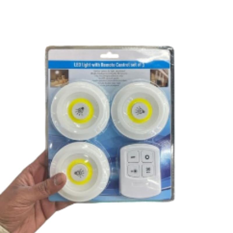 Drumstone 𝗦𝗽𝗲𝗰𝗶𝗮𝗹 𝟓 𝗬𝗲𝗮𝗿 𝗪𝗮𝗿𝗿𝗮𝗻𝘁𝘆 LED Puck Lights with Remote Control Wireless Stick-On Under Cabinet Lights with Timer & Brightness Control for Kitchen, Wardrobe & Closet-image-19
