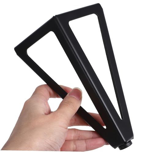 Rallonges de table en métal noir OUNONA support de meuble moderne et commode - 8