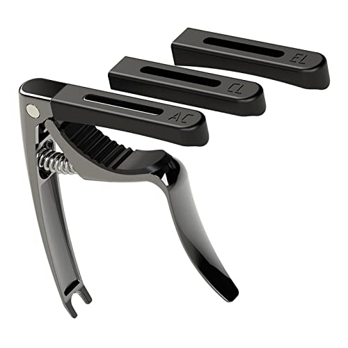 SHANGMAOYO Capodastre Guitare Capo Guitare Musicale Capo Capo Rapide Capo en Métal for Guitares Acoustiques/Électriques… - Les Beatles, Paul McCartney, John Lennon, RIngo Starr, George Harrison SHANGMAOYO Capodastre Guitare Capo Guitare Musicale Capo Capo Rapide Capo en Métal for Guitares Acoustiques/Électriques…