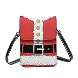 Multifunktionales Design: Diese Tasche verfügt über eine Fronttasche, zwei Haupttaschen und drei interne Kartenfächer. In der Handytasche befindet sich ein Magnetverschluss mit einem Magnetverschluss von 5,5 Zoll oder weniger. In den beiden Haupttaschen können Münzen, Karten und Bankkarten aufbewahrt werden.