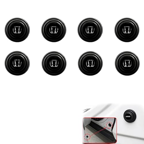 Image of 8Pcs Car Shock Absorber Protector Rubber Guard Pads for Shock Absorption Compatible for Amaze, Elevate, City, Hybrid, WRV, Jazz, Brio, Civic, Mobilio, BRV, CRV, Accord
