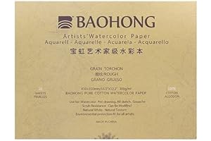 BAOHONG Artists' Watercolor Paper Block: The Ultimate Canvas for Your Watercolor Masterpieces