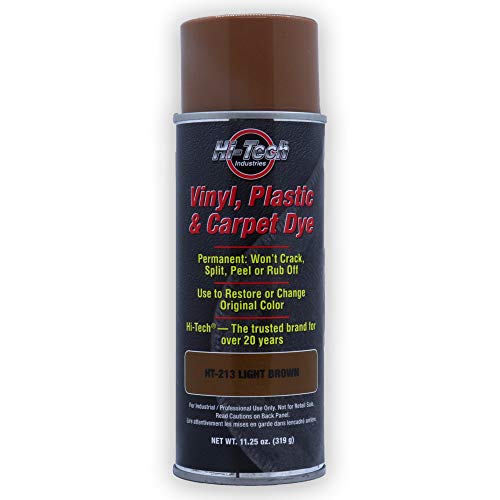 Detail King HT-213 Hi-Tech Light Brown Vinyl Plastic & Carpet Aerosol Dye cover
