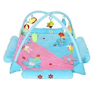 ATORSE Baby Musical Play Mat Playmat Activity Gym Mat Toys Soft Blue