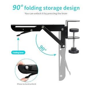 letuxaamz Clavier Supports Bureau Étagères Support – Pliables Pince D’extension de Tablette De étagère Pliable Souris avec Clip,Pinces C Réglables, Extension Table pour Table,Bureau DIY,2pcs - Les Beatles, Paul McCartney, John Lennon, RIngo Starr, George Harrison letuxaamz Clavier Supports Bureau Étagères Support - Pliables Pince D'extension de Tablette De étagère Pliable Souris avec Clip,Pinces C Réglables, Extension Table pour Table,Bureau DIY,2pcs – Image 4