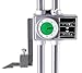 Accusize Industrial Tools 0-18'' by 0.001'' Double Beam Height Gage Stainless Steel, Hand Wheel Micro, Dbhg-0018