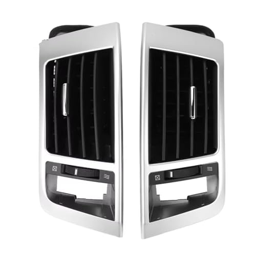 Grille console avant pour Toyota Land Cruiser LC200 2008-2015 aération centrale silver