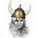 Adorox Adult Viking Warrior Horns Plastic Hat Helmet Unisex Costume Accessory