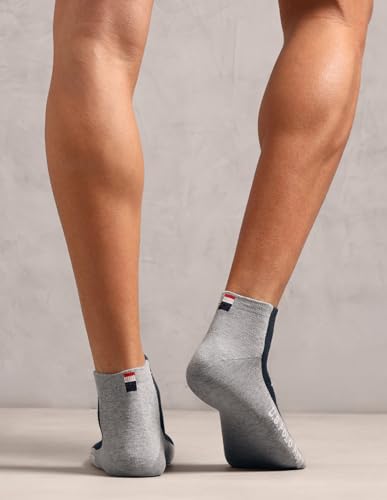 Image of U.S. POLO ASSN. Men's ES011 Stretch Ankle Length Socks - Pack Of 3