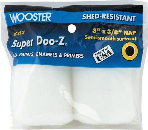 Wooster R282 3" Super Doo-Z Replacement Roller Cover for R105 2Pk - 12ct. Case