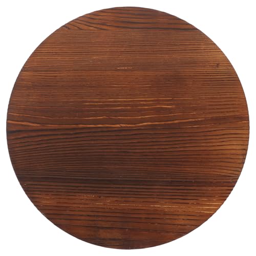 FOMIYES Supporto per Piante in Legno Massello, Portavaso Rustico da Interno Piccolo, Piedistallo per Vaso di Fiori Multifunzione per Esposizione Cosmetici e Decorazioni Casa