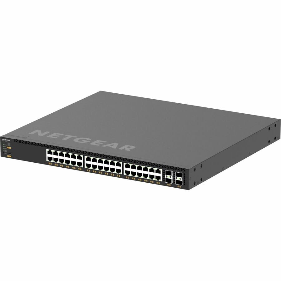 Image of NETGEAR AV Line M4350-36X4V 40 Port Switch XSM4340CV | L3 Managed Stackable | 36x2.5G PoE++ | 4x25G SFP | Rack-Mountable | Cloud Care's 3 Year Warranty SupportPlus Included