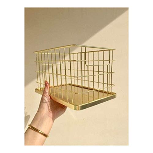 Preisvergleich Produktbild FXJ Schmuckständer Schmuckständer Schmuckständer Halskette Schmuckständer mattiertes Messing Armbandständer Displayständer Tablettständer Make-up-Ständer Schmuckständer (Größe : M)