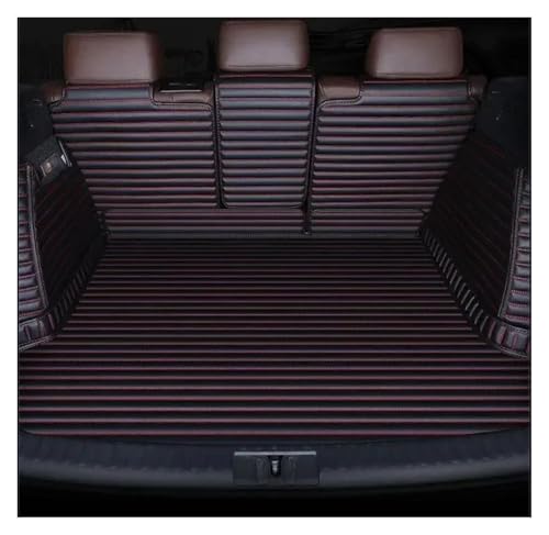 Tapis de coffre pour Renault Fluence 2011-2017 imperméable noir et rouge