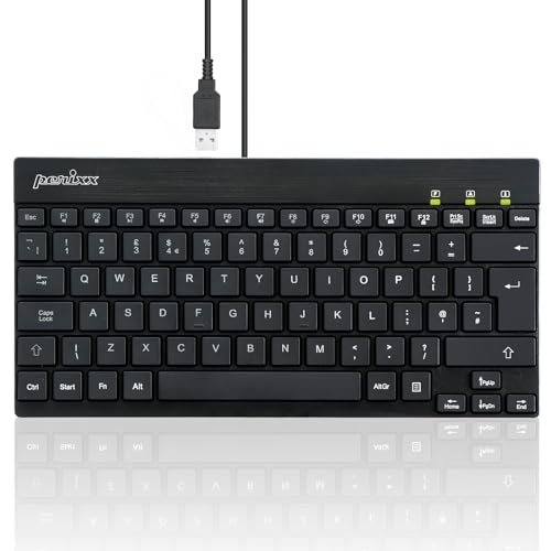 Perixx PERIBOARD-326 Mini Backlit Keyboard