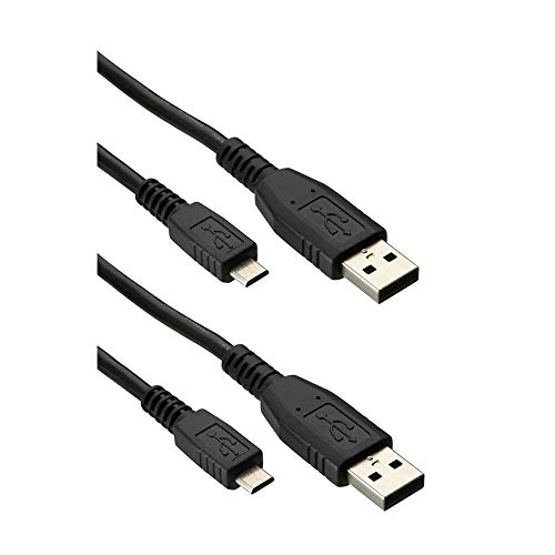 2 Pack USB Power Charging Cable Compatible with LG HBS-830 Tone Wireless in-Ear Headphones, HBS-510 / LG Tone Triumph Wireless Headset