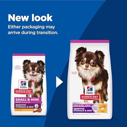 Hill's Science Diet Adult Sensitive Stomach & Skin Small & Mini Chicken Recipe Dry Dog Food 1.81 kg Bag image 4