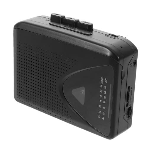 CAXUSD Radio Multifunción Pequeño Walkman Portátil Reproductor De Audio Portátil Grabadora Portátil Altavoz Reproductor De Casetes Walkman Grabador De Cassette Componente Electrónico