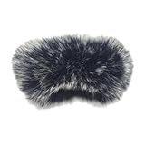 Furry Cellphone Windscreen Mic Cover, Adjustable for Outdoor