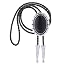 Black Silver Bolo Tie