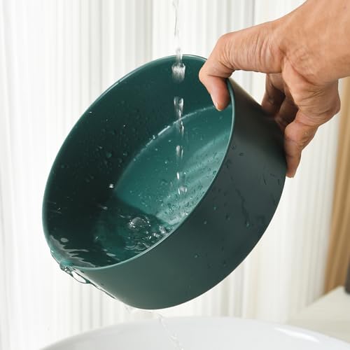 Welloyed Keramik-Hundenapf, 20,3 cm, klassischer Futternapf für mittelgroße und große Rassen, robuster, rutschfester Hundenapf, lebensmittelechtes Steingut, spülmaschinen- und mikrowellengeeignet,