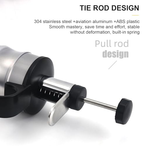 jebyltd Professional Cream Piping Set Unique Gourmets Dessert Syringes 400ml With 6 Tip For Professional Cake Adornment Gift - Image 3
