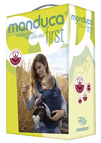 manduca First Portabebe > HempCotton petrol-bruin < babydrager met ergonomische riem & verlenging voor rug, riet en… - Image 7