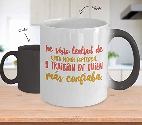 Miniatura 2 de Taza de Cafe Lealtad Vaso, taza café divertidas, tazas personalizadas, taza de café inspiradoras, taza con mensajes positivos.