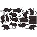 BooDecal Diy Rats Mice Doors Sets of 15 Vinyl Lettering Decal Home Decor Wall Murals Decals Stickers for Halloween