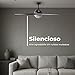 EVVO Ventilador de Techo con Luz LED y Mando Imagen de EVVO Ventilador de Techo con Luz LED y Mando